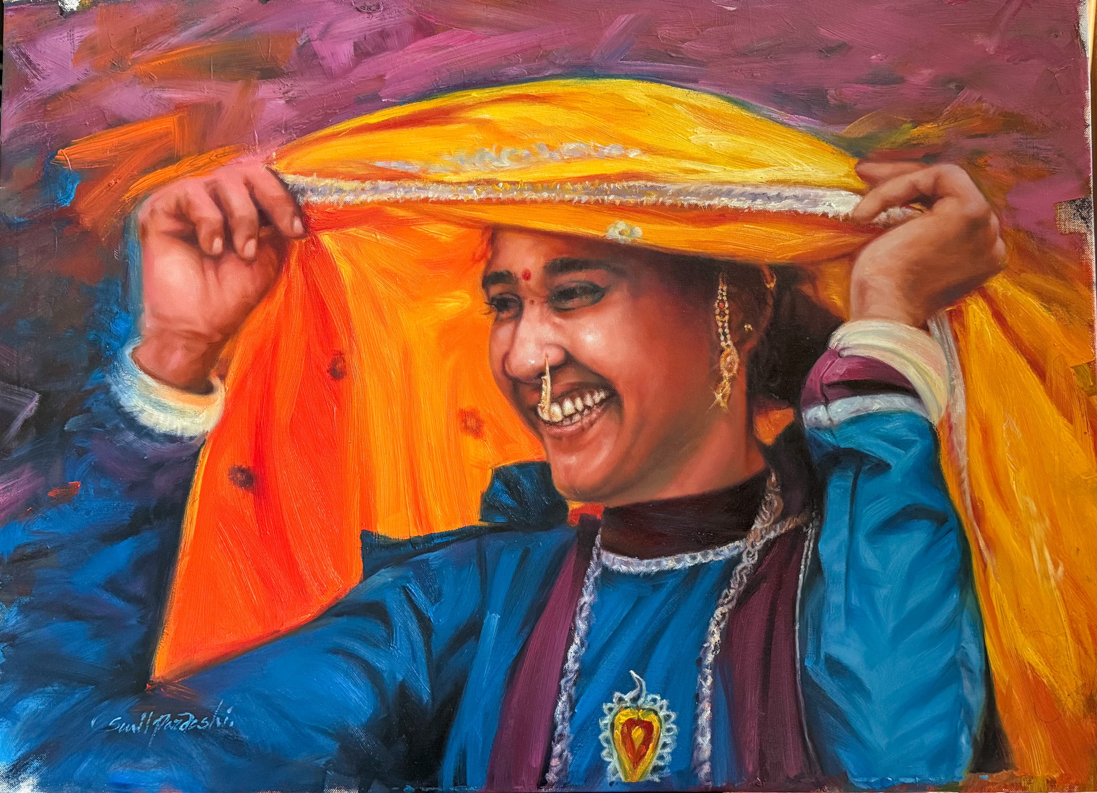 The Saffron Veil